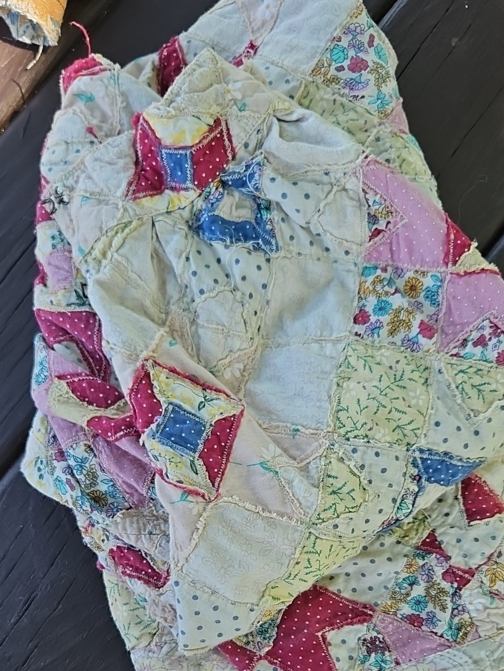 Magnolia Pearl Patchwork Quilted Jacket, OSFM - Picture 12 of 13